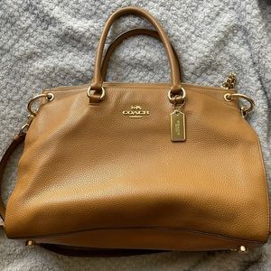 COACH Mia Satchel Bag with matching wallet